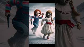 Annabelle vs Elsa Chucky Megan Jack Frost Loki Godzilla [upl. by Leshia171]