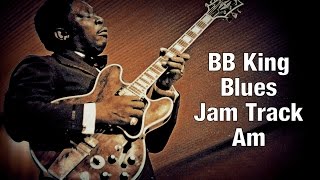 BB King Style Blues Backing Track in A Minor 105 bpm [upl. by Donnamarie]