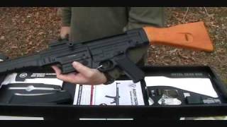 AGM WW2 STG 44 MP44 AEG Airsoft Rifle Review [upl. by Coltun]