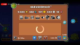 Building Dual Disarray Finale and Ill play a few level Geometry Dash [upl. by Claude367]