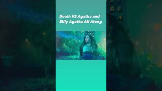 Death VS Agatha and Billy Spoilers Agatha All Along mcushorts agathaallalong [upl. by Akerdnahs]