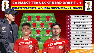 JEPANG KETARKETIR Ini Prediksi Line Up Timnas Indonesia vs Jepang di Kualifikasi Piala Dunia 2026 [upl. by Ann]