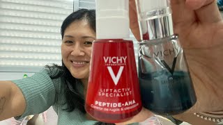 Vichy Liftactiv PeptideAHA  Mineral 89 [upl. by Ahsiekar455]