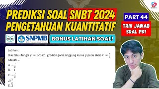 PREDIKSI SOAL TPS UTBK SNBT 2024 PENGETAHUAN KUANTITATIF PART 44 [upl. by Anyg]