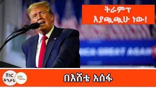 Sheger FM Tintane  ትራምፕ እያጯጯሁ ነውDonald Trump በእሸቴ አሰፋ Eshete Assefa ShegerFM1021Radio [upl. by Lletnuahs32]