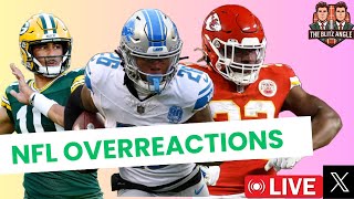 OVERREACTION MONDAY  Chiefs and Lions Separate Themselves while Packers Remain a Sleeper to Win NFC [upl. by Atiuqehc]