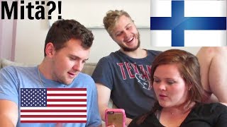 AMERICANS SPEAKING FINNISH  AmeriFinn [upl. by Nerual]