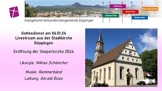 Eröffnung der Vesperkirche 2024 [upl. by Celeste]