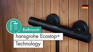 hansgrohe Ecostop Technologie DE [upl. by Etem]