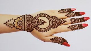 2 Easy Stylish Mehandi design for Eid Simple Mehandi designs Latest Mehndi design Mehndi designs [upl. by Ainna]