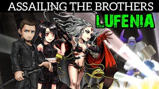 DFFOO GL World of Illusions Divine Assailing the Brothers LUFENIA  Cloud of Darkness Tifa Cor [upl. by Joao]