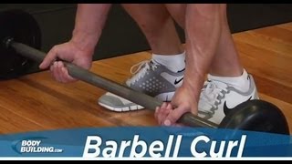 Barbell Curl  Biceps Exercise  Bodybuildingcom [upl. by Eicnarf]