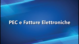 Gestione Semplice  PEC e Fatture Elettroniche [upl. by Nekal]