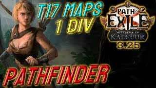 PATHFINDER  1 DIV Build Cost  T17 capable  Path of Exile 325 [upl. by Assilem401]