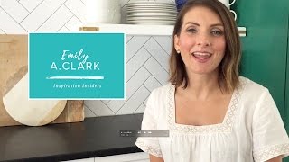 How to Style Open Kitchen Shelves  Emily A Clark [upl. by Asnarepse]