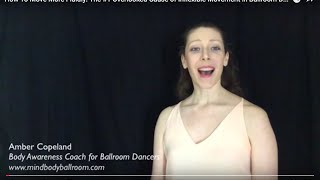 How To Move More Fluidly The 1 Overlooked Cause of Inflexibility in Ballroom Dance [upl. by Dellora]