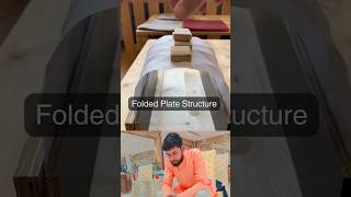 Flat Roof  Arch  Folded Plate Structure Video  Video Short  shorts structure viralshorts [upl. by Astrid108]