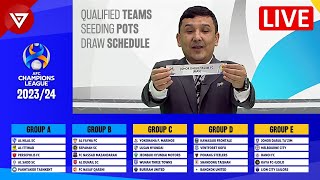 AFC Champions League 202324 Draw Schedule Qualified Teams Pots Draw Results [upl. by Ysnil]