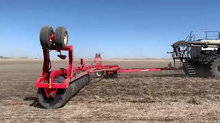 84 Riteway Land Roller  Seeding amp Rolling in One Pass  Flaman Agriculture [upl. by Yenahpets]