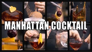 Manhattan Cocktail Top 10 Variations [upl. by Nidorf277]