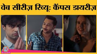 Campus Diaries Web Series Review in Hindi  Saloni Gaur  Harsh Beniwal  MX Player [upl. by Vanny]