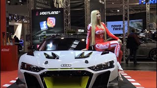 Essen Motor Show  Porsche  Lamborghini  Audi  gridsonja  EMS tuning experience [upl. by Earahs]