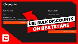 How To Create Bulk Discounts On BeatStars [upl. by Lisabeth312]