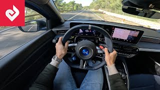 POV New Alpine A290 GTS  Walkaround Interior Sound Sport Mode OV Button Highway [upl. by Greta115]