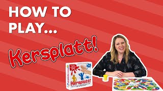 HOW TO PLAY Kersplatt the FastPaced Family Board Game of Modeling Mayhem  UGSTUDIOS [upl. by Waligore]