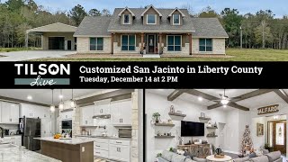 Tilson Live A Video Tour of a Custom San Jacinto  December 14 2021 [upl. by Chase]