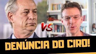 CIRO GOMES DENUNCIA EDUARDO MOREIRA EXPLICA [upl. by Enirehtahc445]