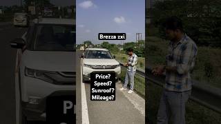 Brezza zxi review  2023 brezza car price mileage Brezza  latest brezza car features brezzacar [upl. by Day]