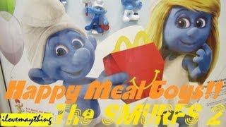 The Smurfs 2  McDonalds Happy Meal Toy [upl. by Nner275]