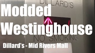 Modernized Westinghouse Elevator  Dillards Mid Rivers Mall [upl. by Waldos186]