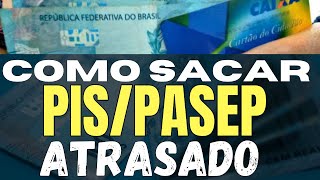 PIS atrasado COMO RECEBER Perdi o prazo do PIS como sacar atrasado [upl. by Ethe722]