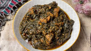 Palak Gosht Recipe • Lamb Saag Recipe • Saag Gosht • Spinach and Lamb Curry • Indian Spinach Recipe [upl. by Liek]