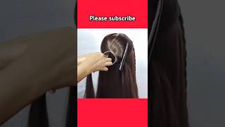 Simple hair style for girl  Easy hairstyle tutorial  shortsviral shorts [upl. by Aelgna]