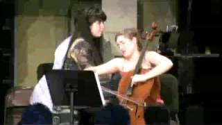 Alisa Weilerstein amp Lera Auerbach  AUERBACH Sonata for Violoncello and Piano  Part 2 [upl. by Eilac]