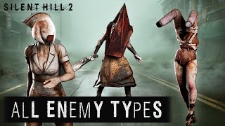 All Enemy Types in Silent Hill 2 Remake  Monsters amp Bosses Guide [upl. by Ias]