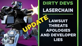 Dirty Devs Lazerchain Update Lawsuit Threats Apologies And Developer Lies [upl. by Elbys]