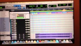 Pro Tools HD Native Thunderbolt running on MacBook Air [upl. by Lalat]