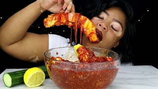 ASMR SEAFOOD BOIL MUKBANG l ASMR EATING GIANT KING CRAB SEAFOOD NO TALKING l Mmm ASMR [upl. by Gerdy]