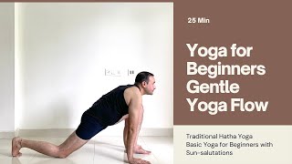 Yoga for Beginners l Traditional Hatha Yoga l Yoga basic practices l Gentle beginner Yoga Flow l [upl. by Sibilla686]