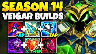 TRYING EVERY VEIGAR BUILD POSSIBLE FOR SEASON 14 THE VEIGAR MOVIE [upl. by Glanville]