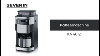 SEVERIN Kaffeemaschine KA 4812 [upl. by Dine]