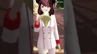 nyam nyam es krim🍦🍦 😋😋fypシ sakuraschoolsimulator capcutedit • [upl. by Elehcim]