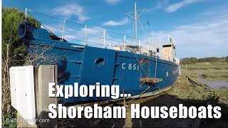 Walks in England Shoreham Houseboats [upl. by Kieran816]