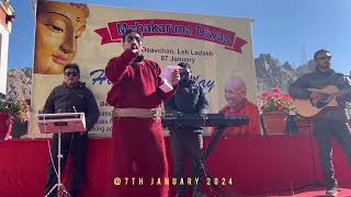 Mahakaruna Divas 2024 Stakmo Dorjey  Ladakhi Song dedicated to Bhikkhu Sanghasena ‼️ [upl. by Lezley]