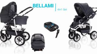 Bebebi  Bellami  4 in 1 KombiKinderwagen [upl. by Kozloski]