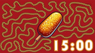 15 Minute 🌽 Corndog 🌭 Timer bomb 💣 [upl. by Eggett833]